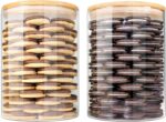 Premium 27Oz Glass Jars with Bamboo Lids - 6 Pack Airtight Food Storage Canisters for Pantry Organization - Image 5