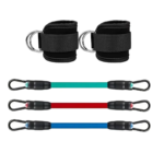 Resistance Training Belt for Leg Strength with Adjustable Foot Loop and Elastic Rope Protector - Image 7