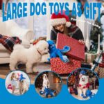 Tough & Interactive Squeaky Dog Toy - Large Crinkle Blue Octopus for Chewing and Tug of War Fun! - Image 7