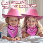 Adorable  Toddler Cowboy Hat with Blue Bandana - Perfect Gift for Ages 2-5, Ideal for Halloween, Birthdays, and Western Parties! - Image 2