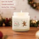 Gingerbread Man Christmas Gift Set for Women - Festive Basket with Glass Coffee Cup - Perfect Holiday Present for Mom, Friends, and Coworkers - Image 4