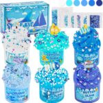 Ultimate 6 Pack Cloud Slime Kit - Perfect Birthday Gift for Kids Ages 8-12, Fun Party Favors & Goodie Bag Stuffers for Girls and Boys! - Image 13