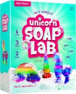 Unicorn Soap Making Kit - Fun DIY Craft for Girls Age 6+ - Perfect Christmas Gift for Young Creators - Make Your Own Magical Soaps!