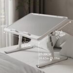 Adjustable Foldable Laptop Bed Tray Table for Versatile Use on Bed, Sofa, or Floor