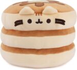 Pusheen the Cat Pancake Squisheen Plush - Adorable Squishy Stuffed Toy for Ages 8+, 6" Brown Delight!