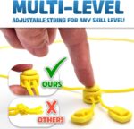 Premium Upgraded Multi-Level Magnet Chess Game - Complete Set with 20 Larger Stones, Adjustable Rope, 2 Dice & Travel Pouch - Perfect for Kids & Adults! - Image 4