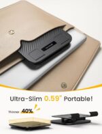 360° Spin Tablet Dock for Desk - Ultra-Thin Foldable Holder with Solid Base for iPad Pro/Air 2025, Kindle, iPhone 17 - 4.7-13" Gadget Magic - Image 4